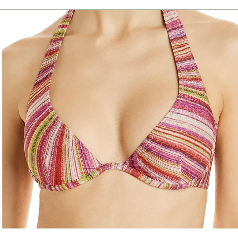 Frankies Bikinis Stardust Printed Underwire Bikini Top - Picture 2 of 13